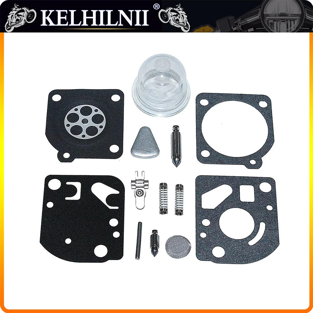 545081848 Carburetor Repair Kit For Husqvarna 125R 128R 124C 128CD LDX DJX LD RJ For Zama C1Q-W40A Carb 545130001