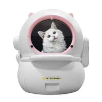 Pet Waste Disposal Electric Smart Quick Self Cleaning Deodorant Robot Large Space Toilet Tray Automatic Cat