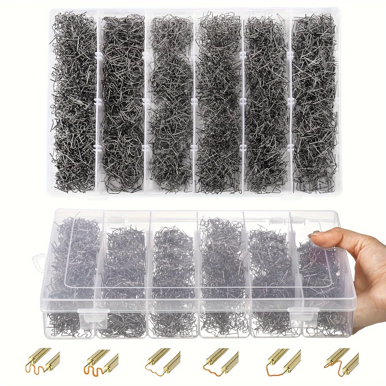 Reliable Quality Welder Staples, Hot Staples for Plastic Welding with Storage Box, 0.6mm & 0.8mm Welding Kit for Car Bumper
