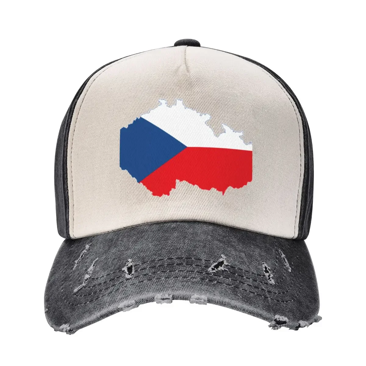 Flag of the Czech Republic Baseball Cap Visor Custom Cap Sun Hats For Women Men's