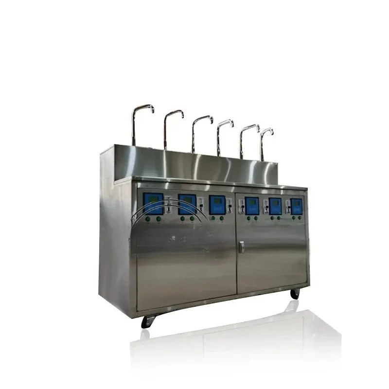 Exceeding expectations Dispensers Liquid Filling Machine Hotel Hospital Water Vending Machine With 6 Outlets Freestanding