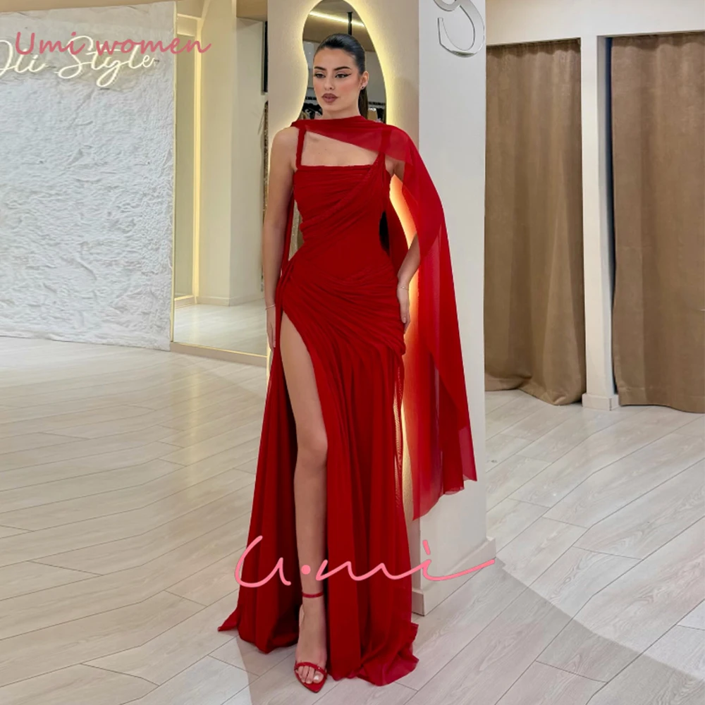 red dress with slit - Buy red dress with slit with free shipping on  AliExpress