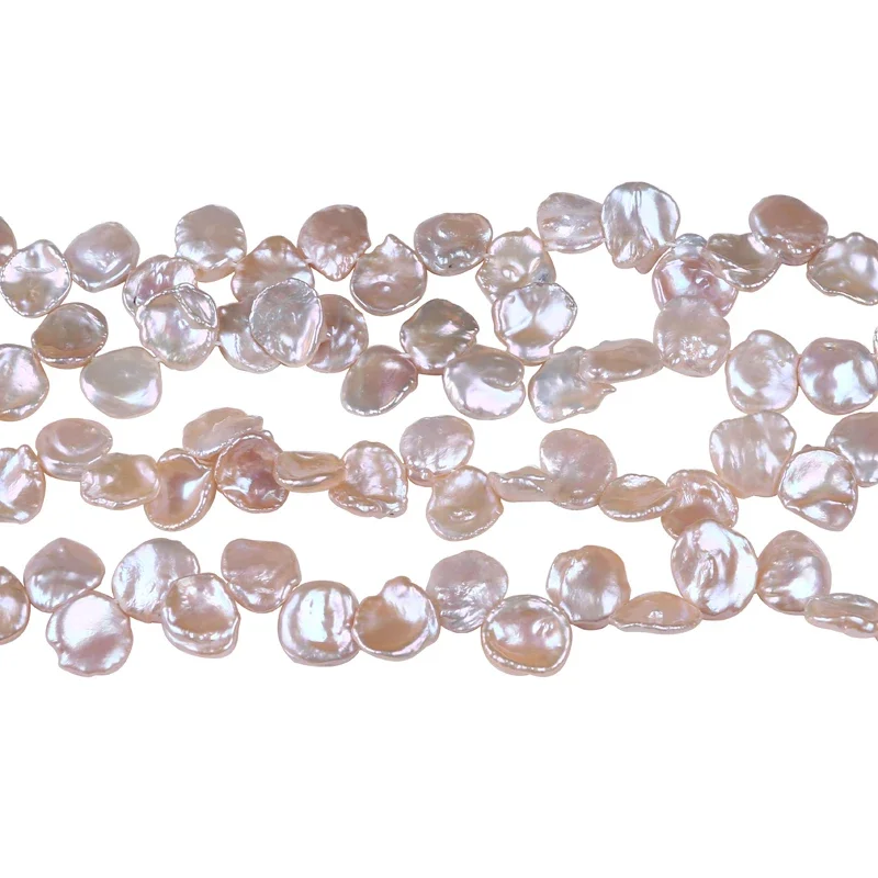 13-14mm Natural AA reborn keshi Pearl  For Jewelry Making 16inches DIY necklace bracelet earring