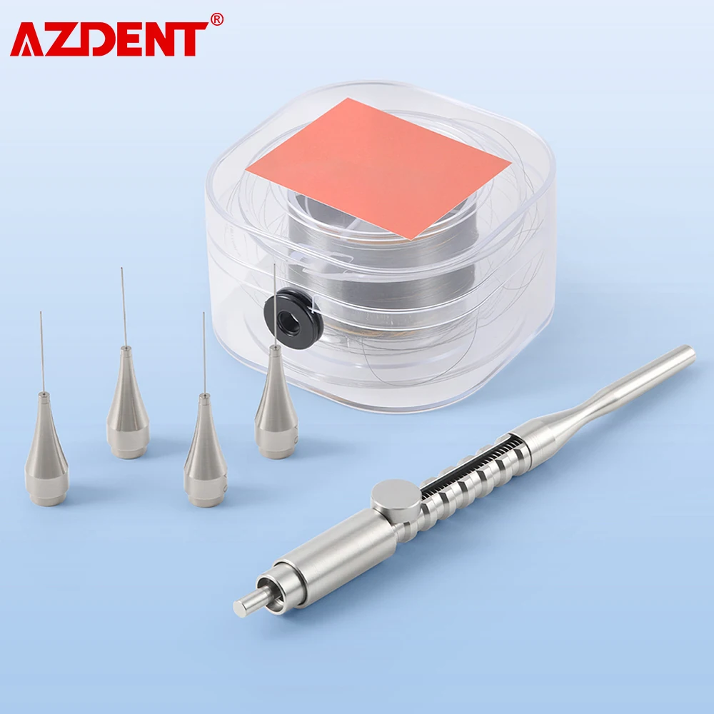 

AZDENT Набор ручек для удаления сломанных корневых каналов, стоматологический инструмент из нержавеющей стали