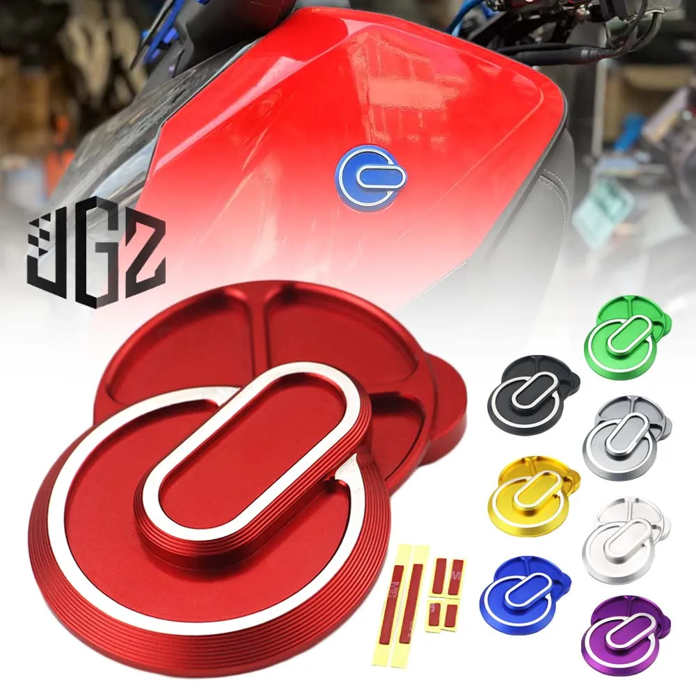 Motorcycle CNC Aluminum Alloy Side Emblem Sticker Decoration Cover Modified Accessory For YAMAHA XMAX 300 2023-2024 V2