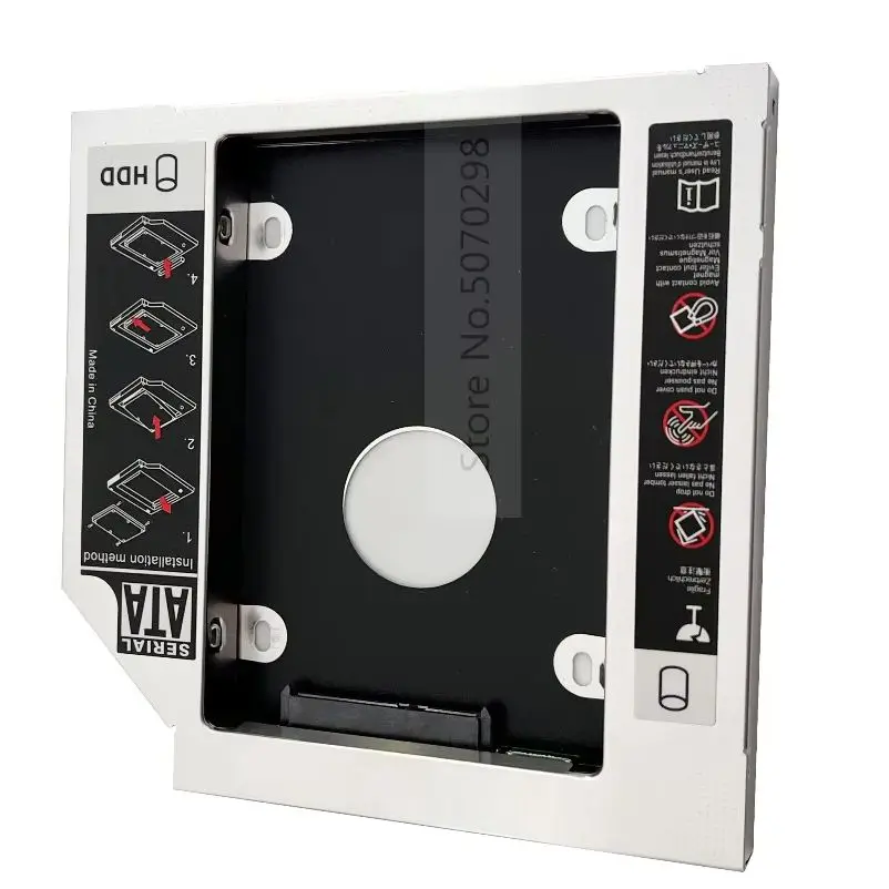 

2nd HDD Hard Drive Optical Caddy Frame for HP G6-2111sp G6-2004SS G6-2153sf G6-2213nr G6-2248CA G6-2235us G6-2067ca DV6-3090ca