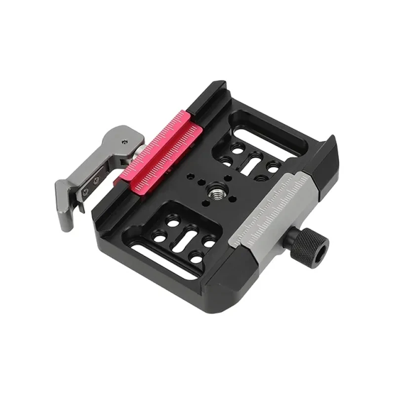 CAMVATE Arca-type Quick Release Clamp Manfrotto Baseplate For DSLR Camera Cage, Gimbal and 577/ 501/ 504/ 701 Tripods BallHead