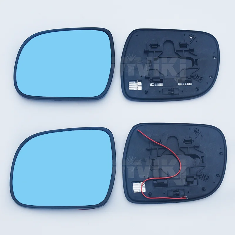 1 pair Side rearview mirror blue glass lens LED indicator For LEXUS RX300 RX330 RX350 RX400H 2003-2008 HILUX VIGO Wide angle