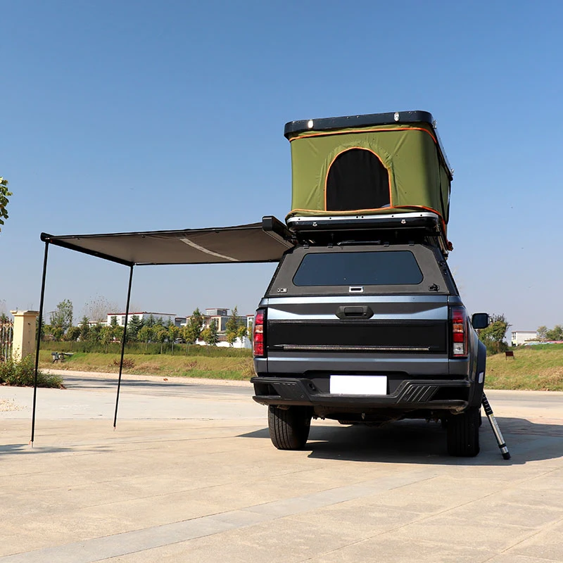 Retractable Folding Outdoor Camping Van Car Electric Awning Travel Rooftop Pull Out Tent Car Side Awning