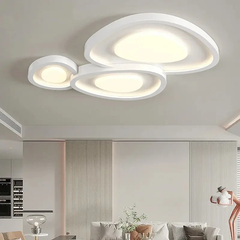 

Modern Minimalist Led Ceiling Lights Home Decor Dimming Chandelier for Living Room Bedroom Children's Room Indoor Light Fixture