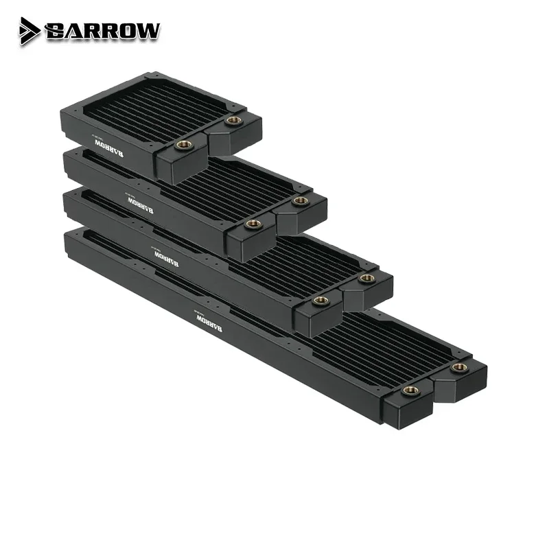 Barrow 480 360 240 PC chłodnica wody chłodnica radiatora G1/4 "grubości 28MM miedzi