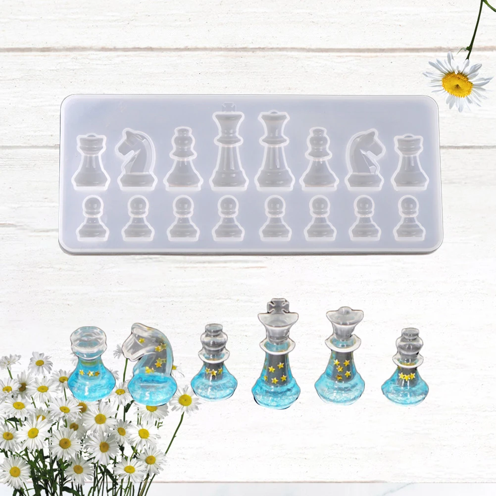 

chess mold silicone mold DIY mold molds for DIY crafts making supplies