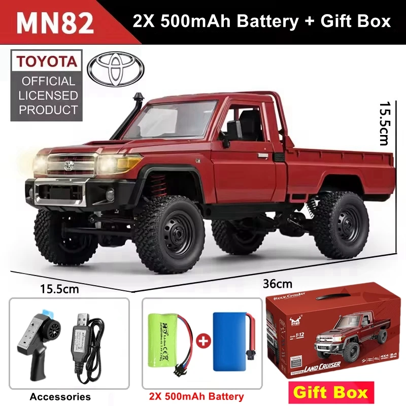 4WD 1:12 Professionele RC Auto Off Road 4x4 2.4G Afstandsbediening Buggy Klimmen Truck Buggy auto's voor Kinderen Volwassen Geschenken Speelgoed