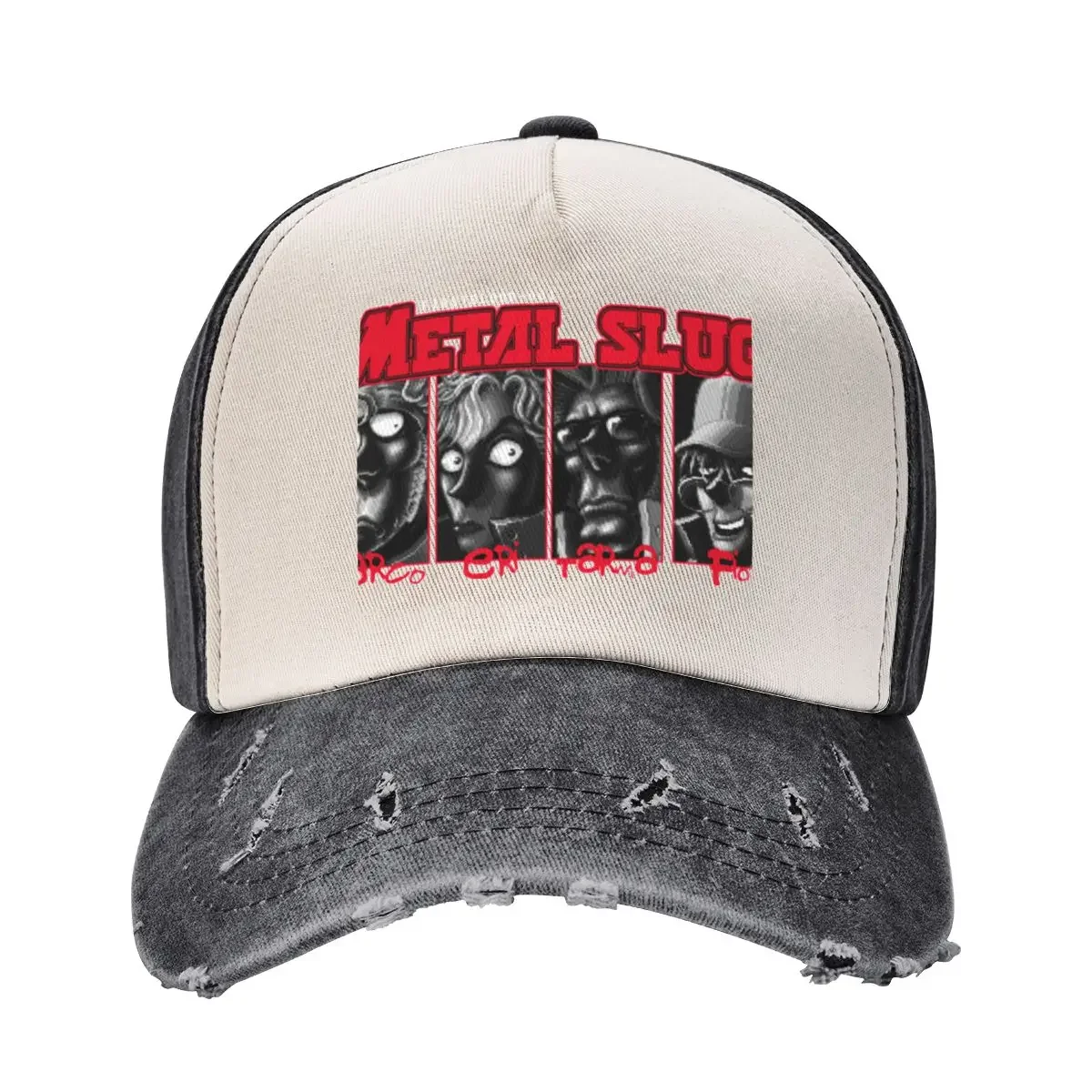 Metal Slug Title Screen Baseball Cap Kids Hat Golf Hat Man Dropshipping Horse Hat For Man Women's