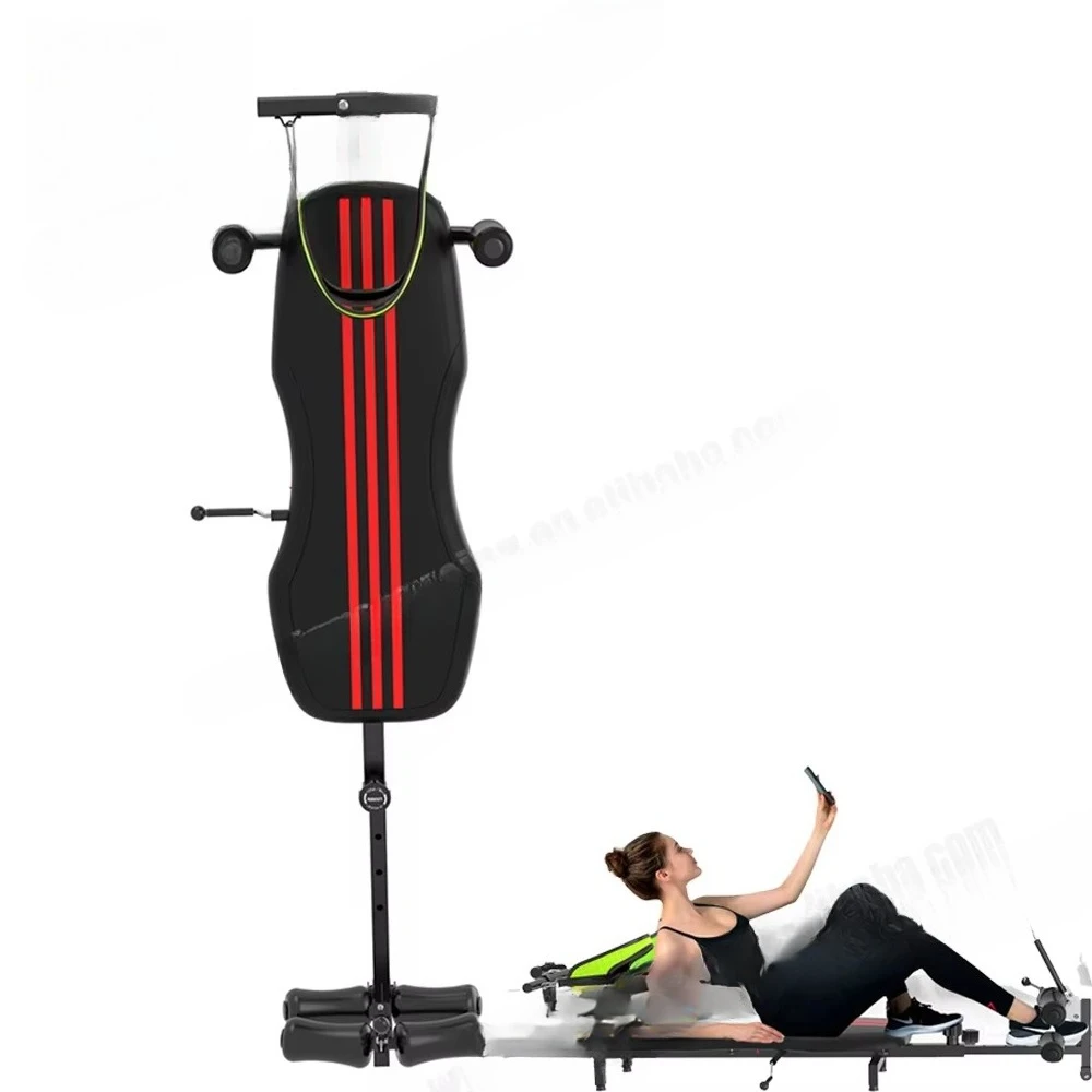 

The newly designed leg pulling device inverted machine lumbar spine cervical spine stretcher orthopedic traction bed stretcher