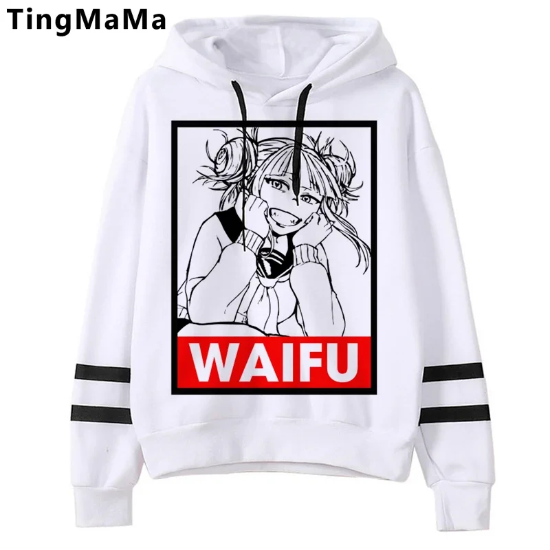 My Hero Academia Hoodies Men Kawaii Japanese Anime Hoodie Boku No Hero Academia Streetwear Unisex Himiko Toga Sweatshirts Male