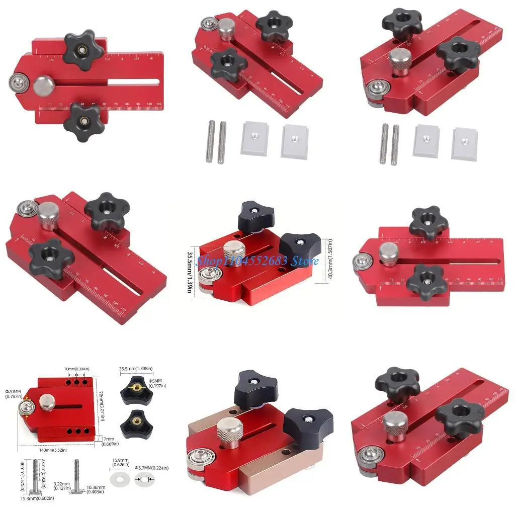 Y6GD Schneidemaschine Tischkreissäge Fast Cutting Limit Backing Holzbearbeitungswerkbank Limit Backer Limit Zaun Router