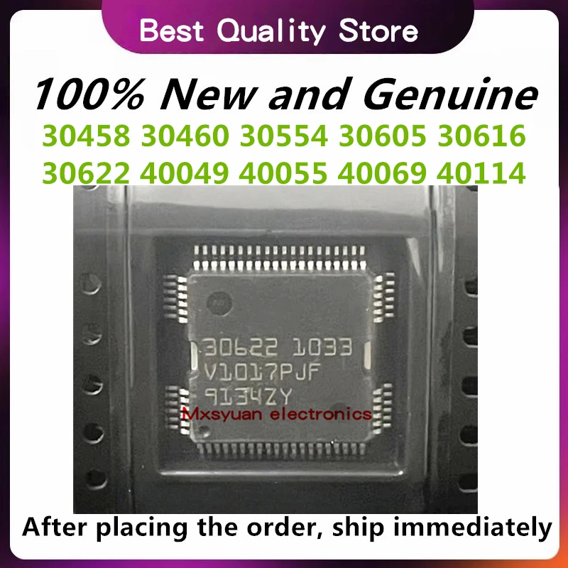 New original 5PCS/LOT 30458 30460 30554 30605 30616 30622 40049 40055 40069 40114 QFP-64 Power driver chip