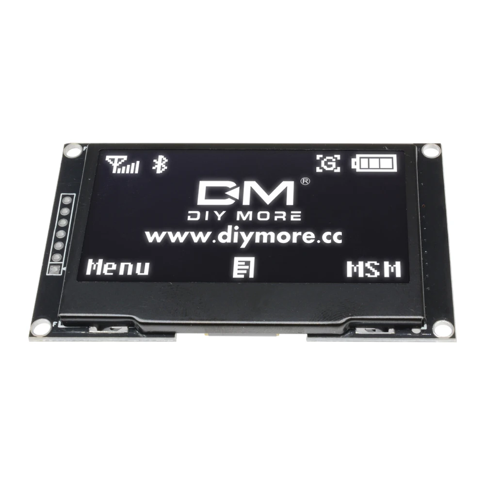 Display SPI modulo LCD a colori da 2.42 pollici Drive IC 128*64 Display OLED per Arduino