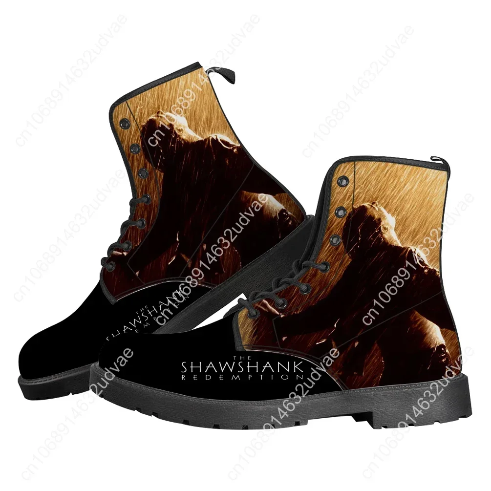 

The Shawshank Redemption Boots Mens Womens Teenager Shoes Casual Boot Hot Movie Outdoor Light High Quality Couple Customize Shoe