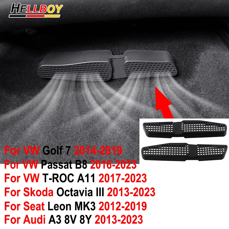 

For AUDI A3 Sportback 8V 8Y Skoda Octavia 3 SEAT Leon MK3 VW T-ROC Passat B8 Golf MK7 Accesiories A/C Air Vent Covers Grille