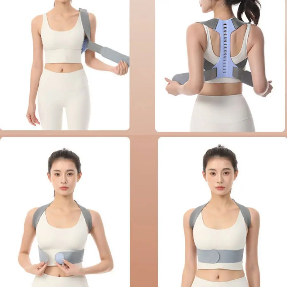 Straight Back Posture Correctors Elastic Invisible Corrective Shoulder Strap Sinking Support Shoulder Corrector Office Staff