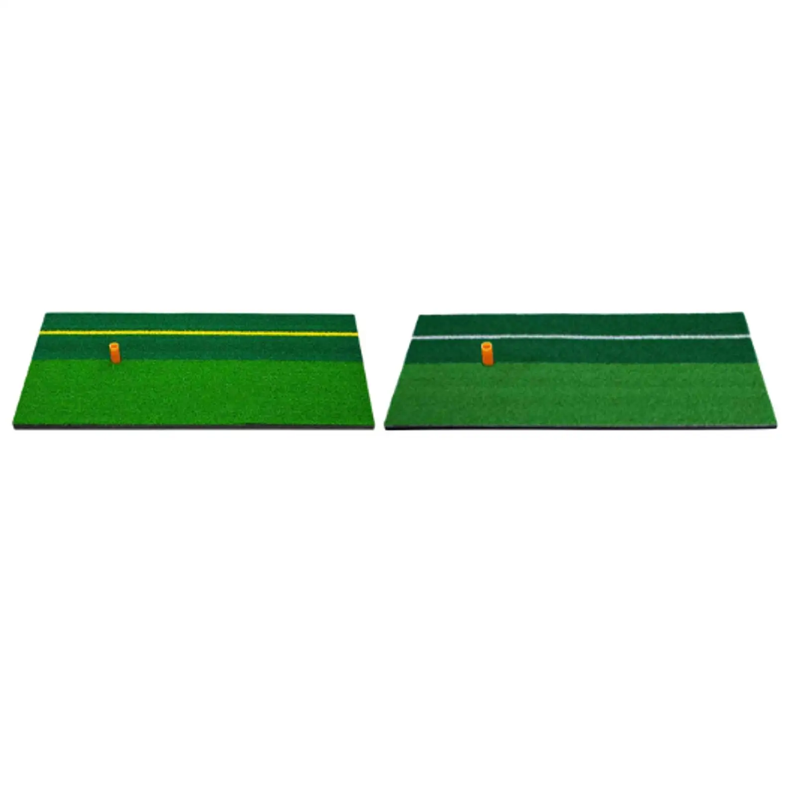 Golf Hitting Mat Simulation Turf Improve Golf Skills Versatile Portable Golf Training Turf Mat Putting Rug Golf Supplies