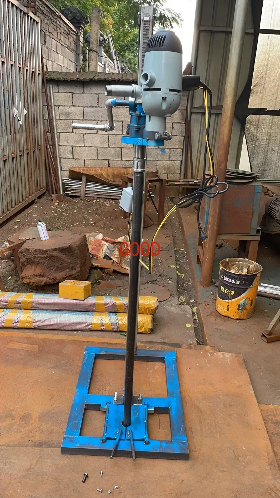 Совершенно новый высококачественный портативный станок для бурения водяных скважин с электродвигателем