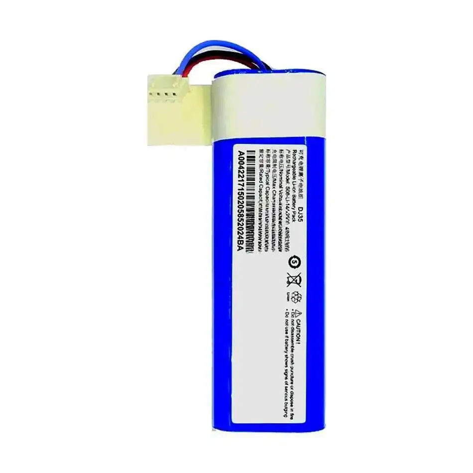 بطارية مكنسة كهربائية روبوتية 2600 مللي أمبير في الساعة ذات سعة عالية لـ Ecovacs Deebot DJ35 DJ36 DK35 DK36 DK520 DN520 DN55 شحن سريع