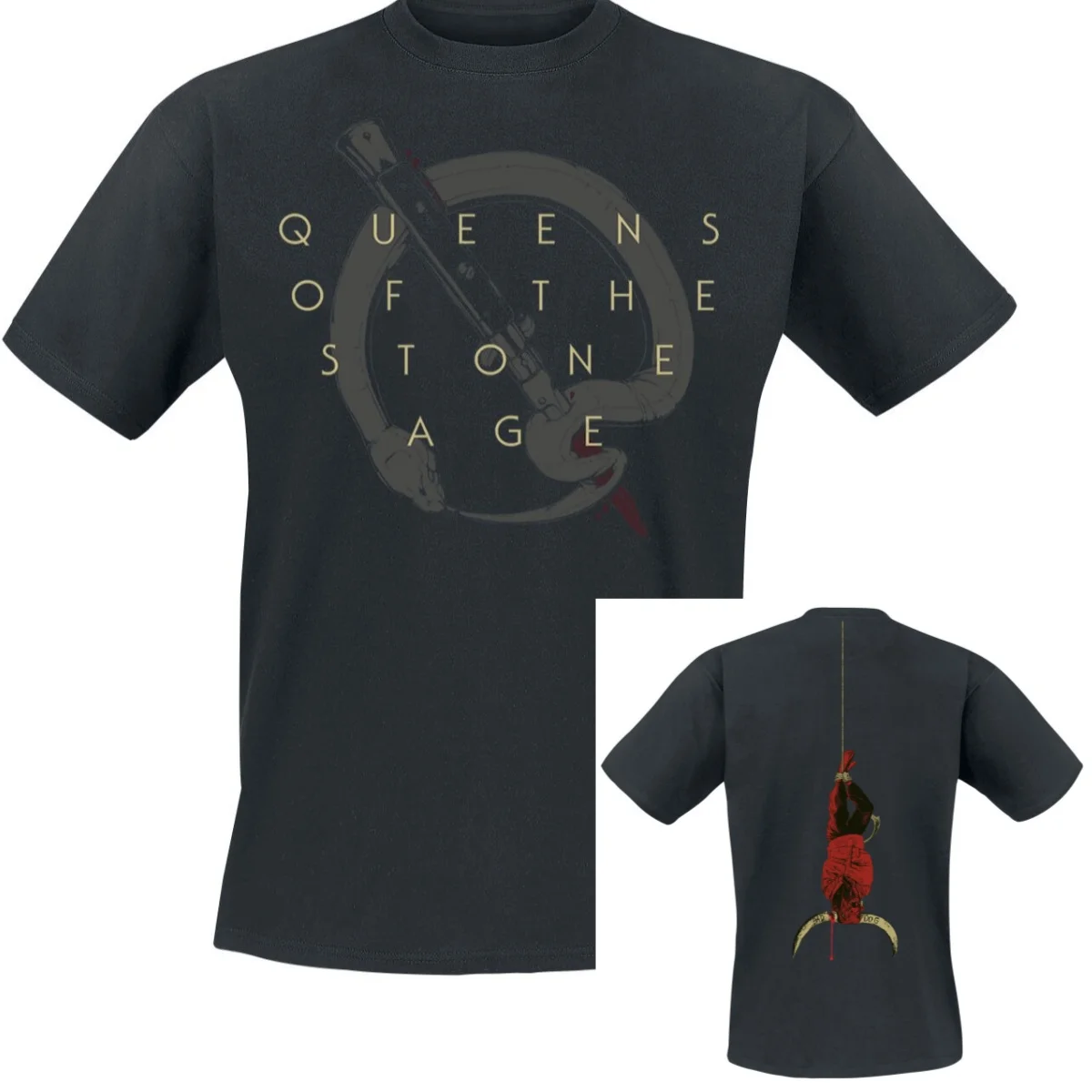 Era Vulgaris Queens of The Stone Age T-Shirt Men Women Metal Rock Band Graphic Tee 100% Cotton Summer Streetwear Top
