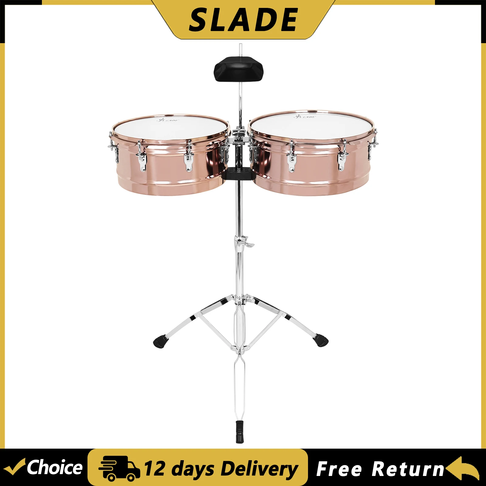 SLADE Timbales Drum Set 14