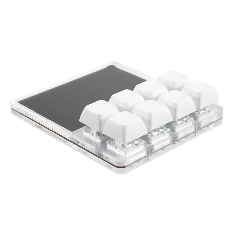 N36R-Programmable Macro Keyboard With Screen RGB USB Sub-Screen USB Secondary Display Transparent