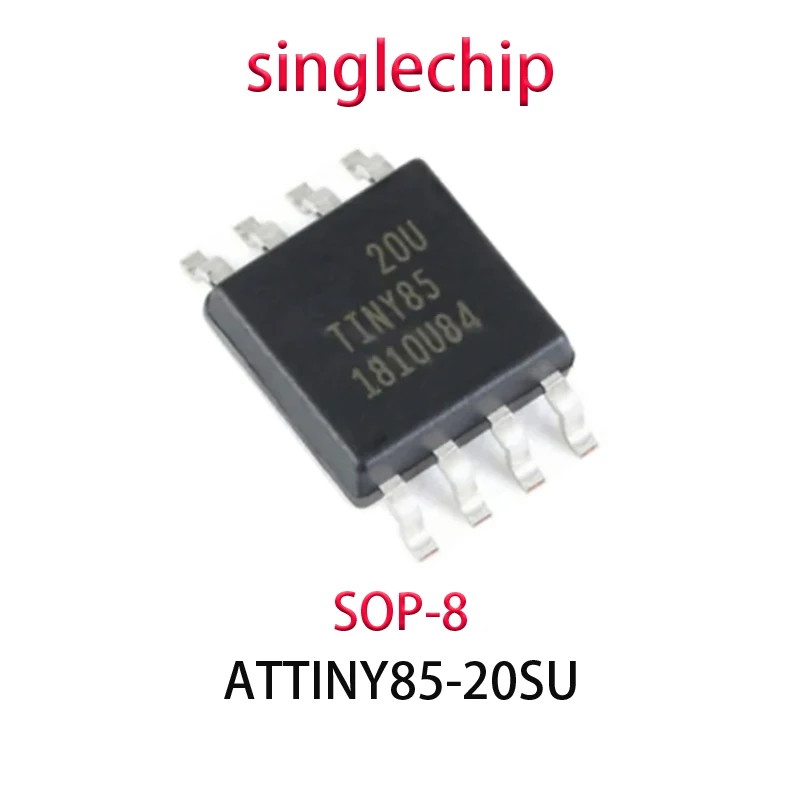 1PCS ATTINY85-20SU SOP-8 ATTINY85-20PU PDIP-8 singlechip 8-bit microcontroller