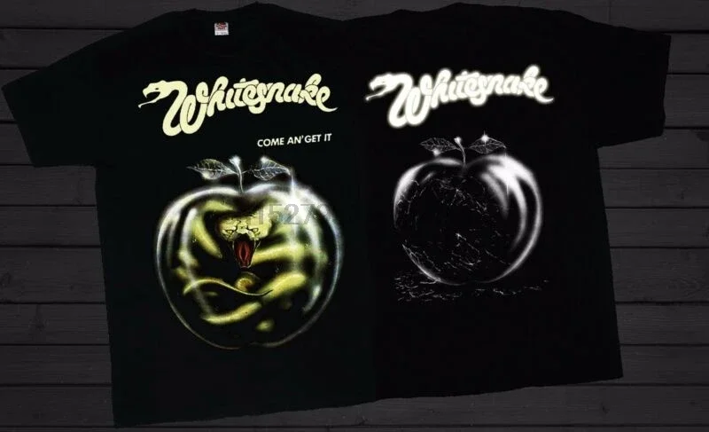 Whitesnake -Come An Get It- England Rock Band T_Shirt Sizess To 6Xl