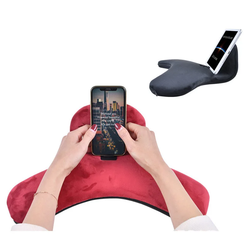 Soporte Tablet Desktop Computer Lazy Person Bracket Pillow Book Reading Bracket Rest Relax Pillow Mobile Phone Wrist Brackets