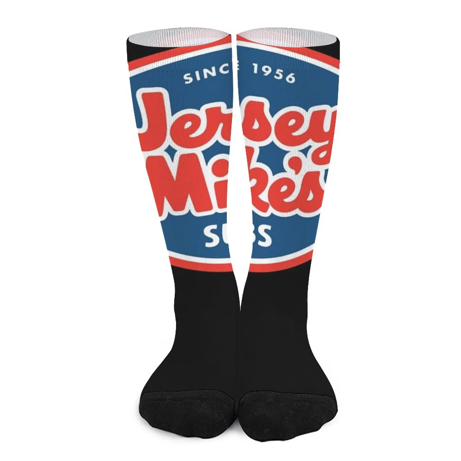 Jersey Mike's Subs, Jersey Mike Logo Socks sports socks woman Heating sock Socks with print sports socks men