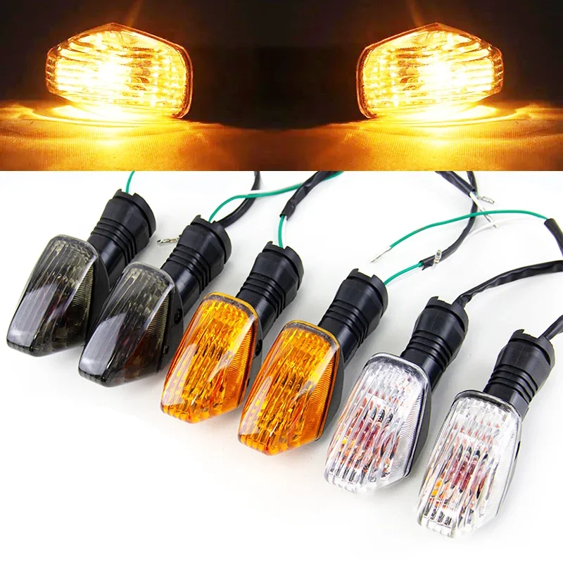 

Motorcycle Turn Signal Lights For Kawasaki Z900 KLE 500 650 Versys Z750 Z750S Z1000 NINJA ZX6R ZX6RR KLR650 Front Rear Lamps