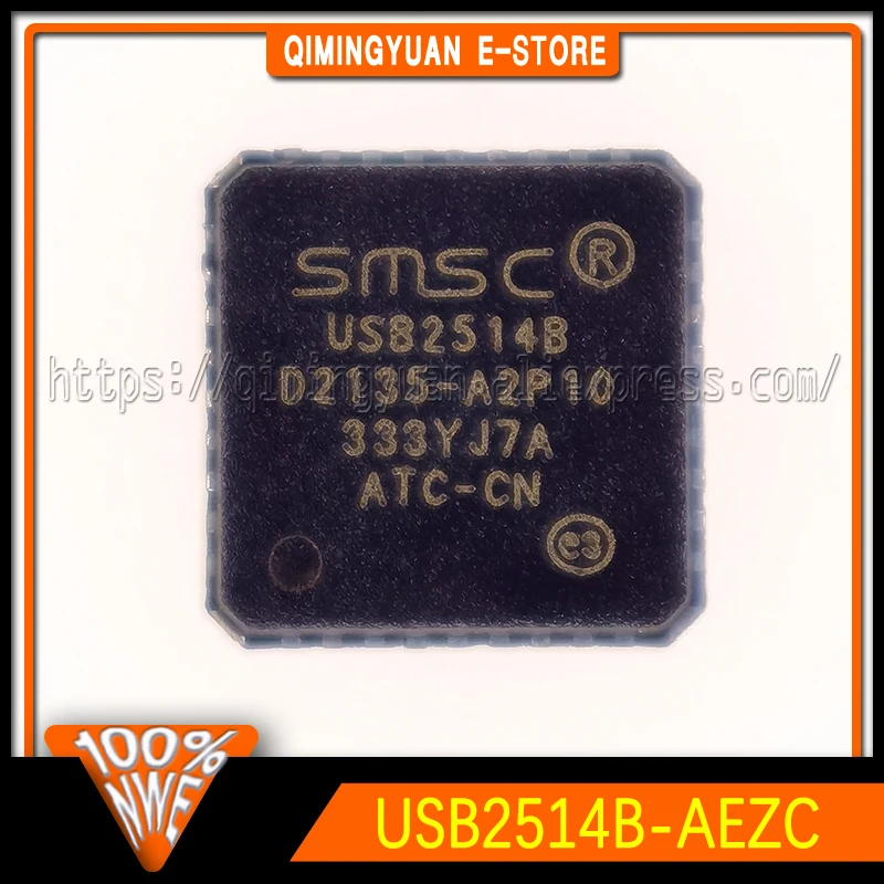 1~10PCS/LOT USB2514B-AEZC USB2514B QFN36 IN STOCK