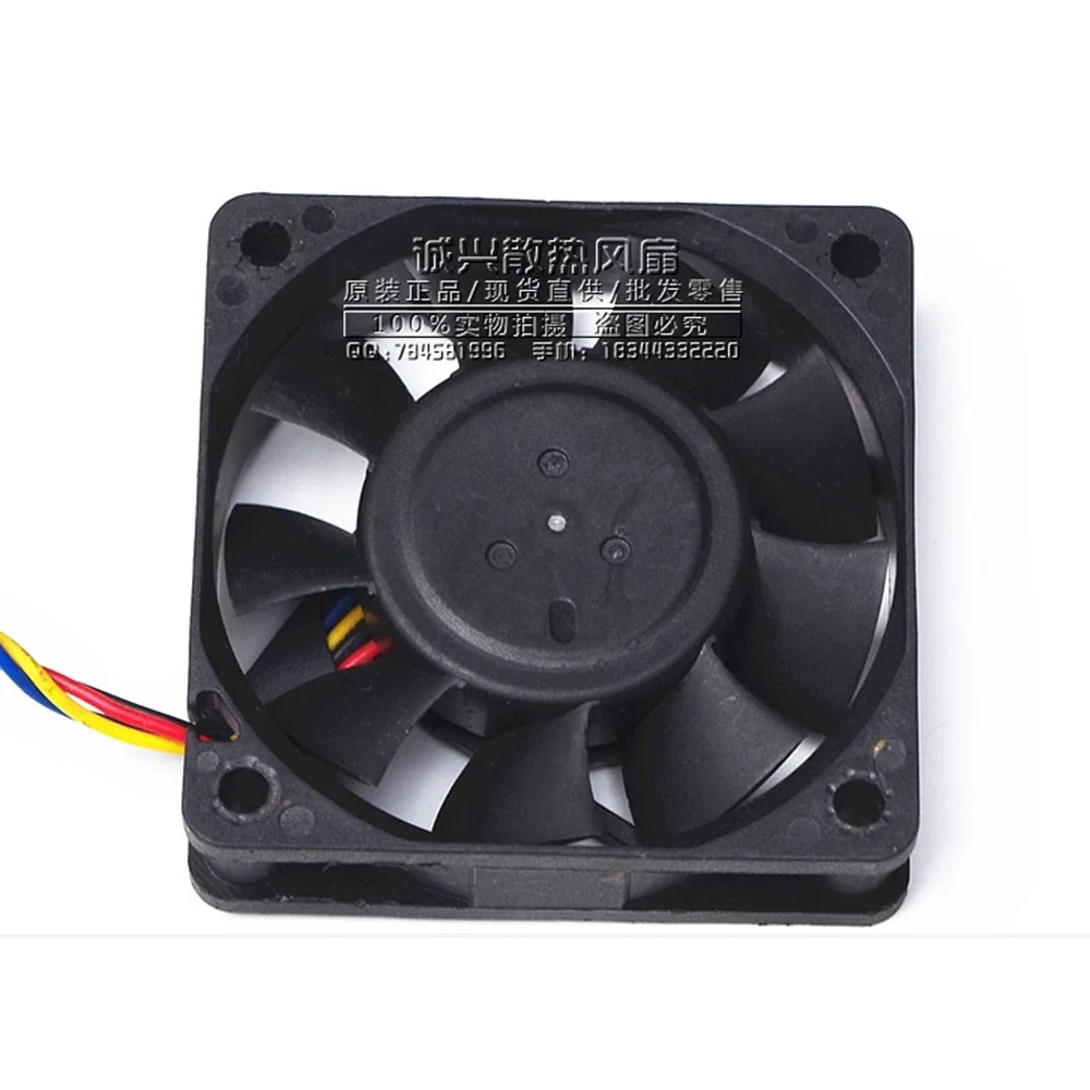 Ventilador de refrigeração para Delta, AFC0612DB-F00, 60x60x15mm, 7200 RPM, 29,24 CFM 47,5 DBA PWM, conector de 4 pinos