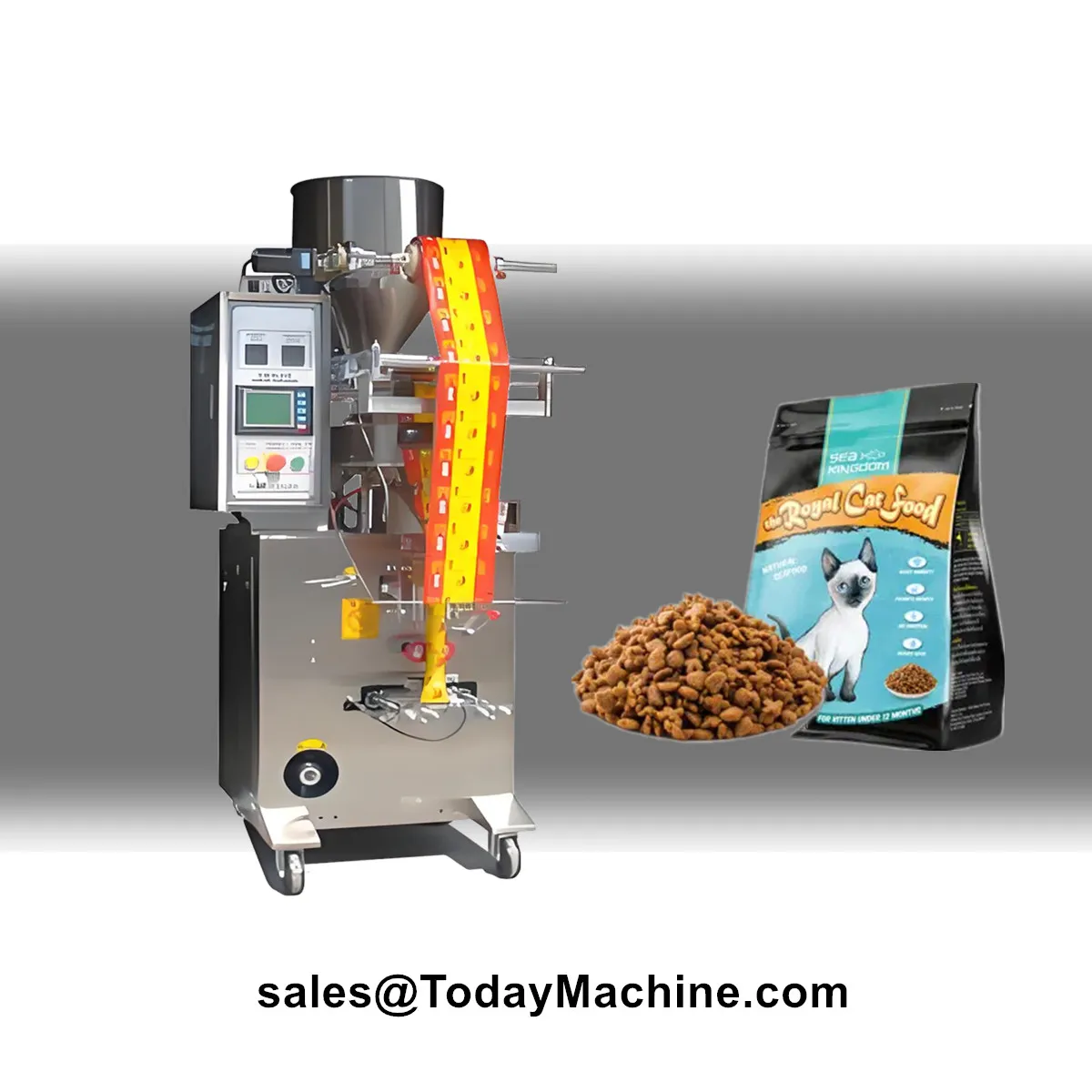 Macchina confezionatrice multifunzionale per bustine di riso, sale, grani, granuli