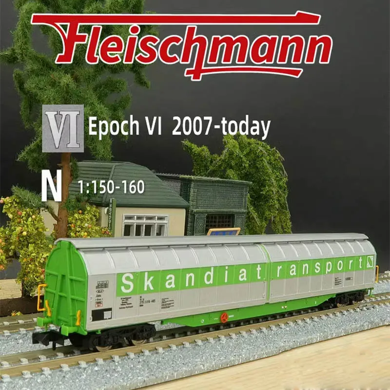 

FLEISCHMANN Модель поезда Каретка N Тип 1/160 8383221 Шведский длинный боксер Грузовая карета