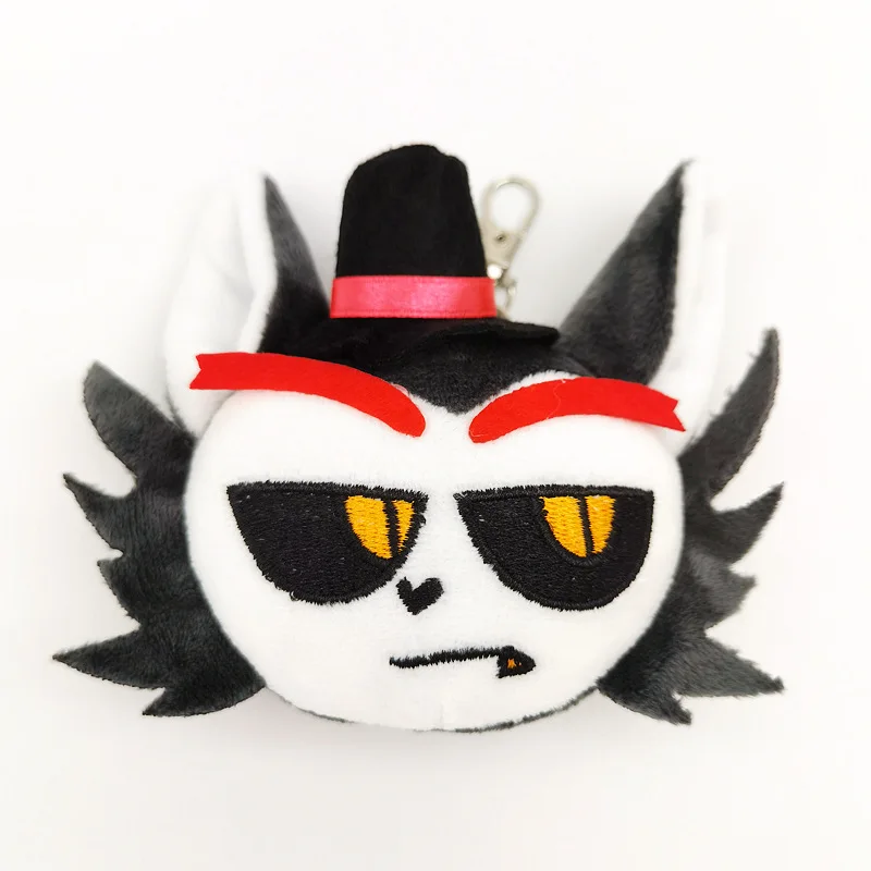 New hazbin hotel hates the boss plush toy.cute bag pendant.creative car key pendant Backpack pendant delicate small gifts