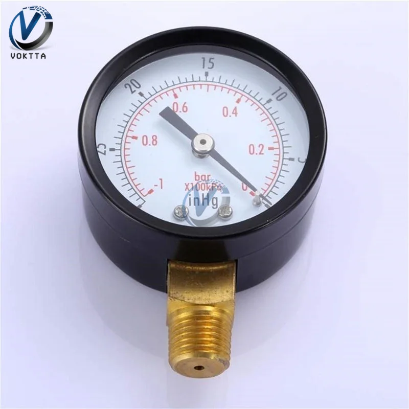 Portable Dual Scale Dial Gauge 1/4