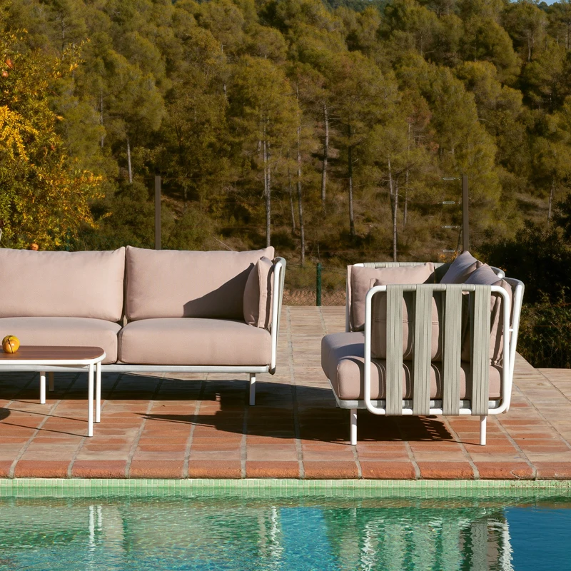 야외 커피숍, 방수 정원, 안뜰 발코니, 원목 라탄 소 - Outdoor Furniture Shop 리뷰 및 가격