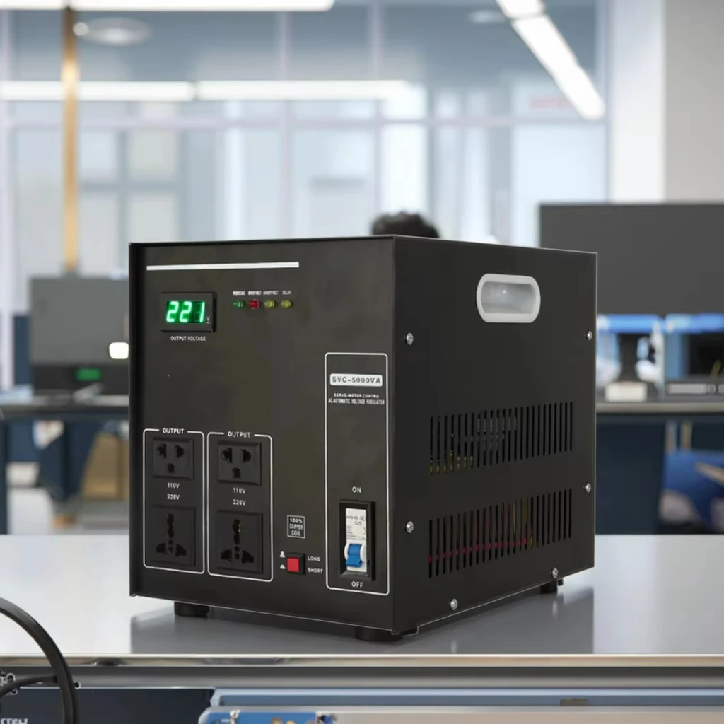 

Wholesale SVC-5000W Single Phase 110V LCD Screen Voltage Regulators/Stabilizers AC System Stabilizers for Refrigerator TV