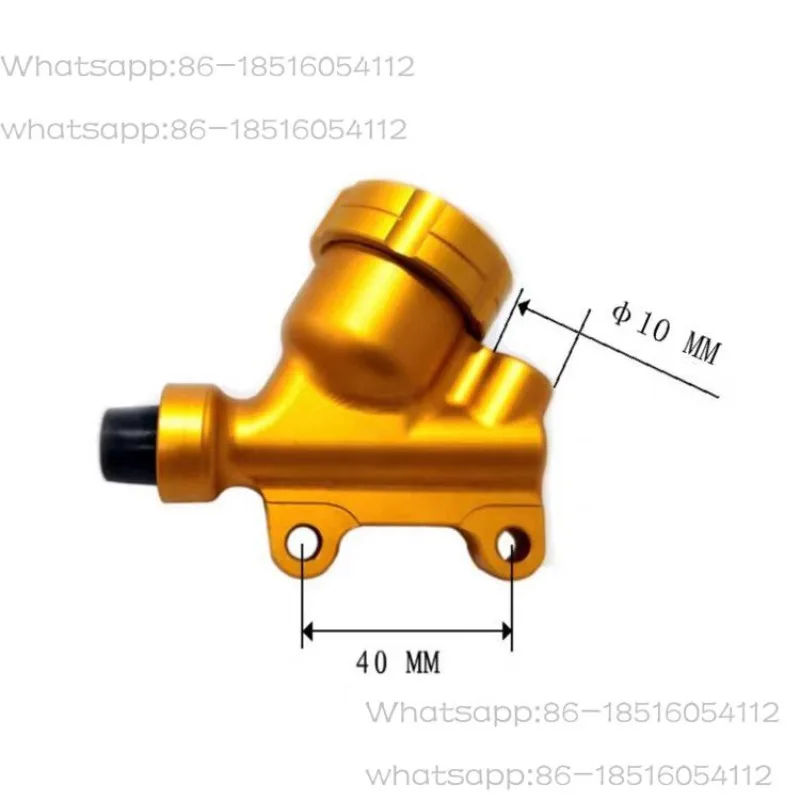 Rear brake pump - locking point 40mm