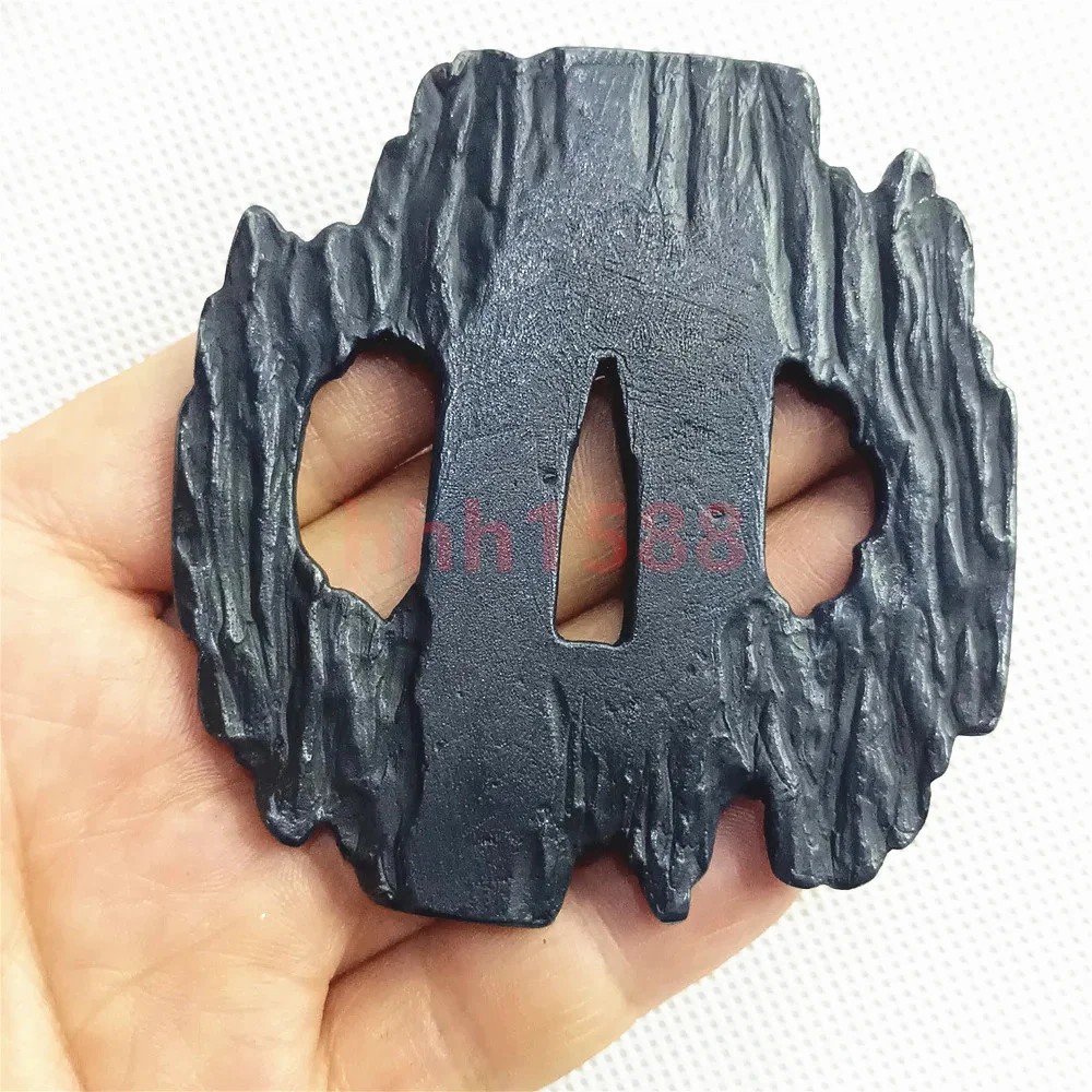 Unique Copper Brass Plated Gold Silver Tsuba Handguard Fuchi Kashira Menuki For Japan Real Japanese Samurai Katana Sword Fitting - view 4