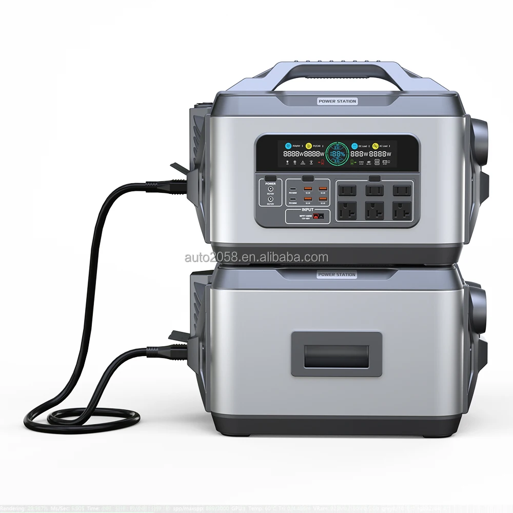 2160Wh Factory Direct Sales Portable Power Station Home Solar Power Generator Energy Storage System 44.8V 45AH
