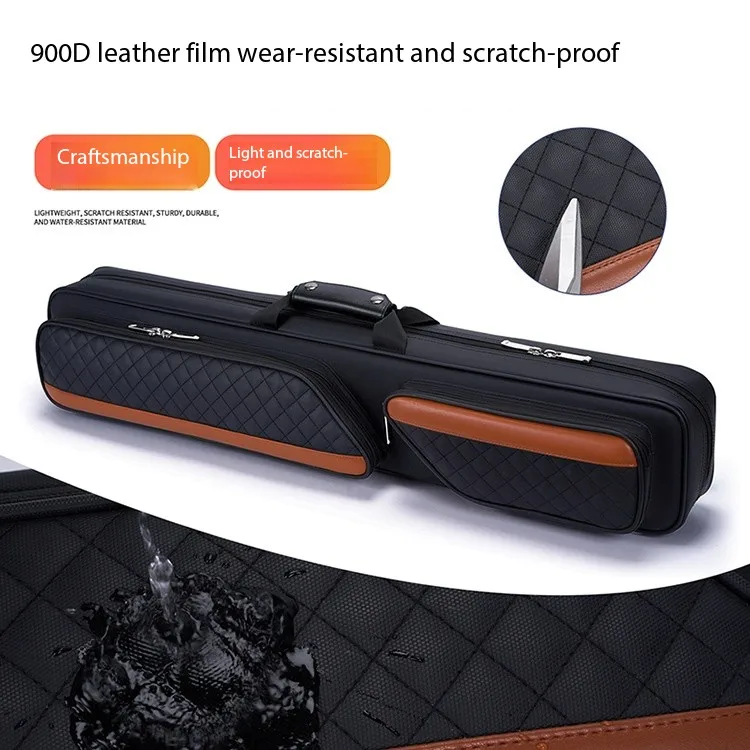Borsa portaoggetti morbida personalizzata con pellicola 1/2 per custodie da biliardo e snooker