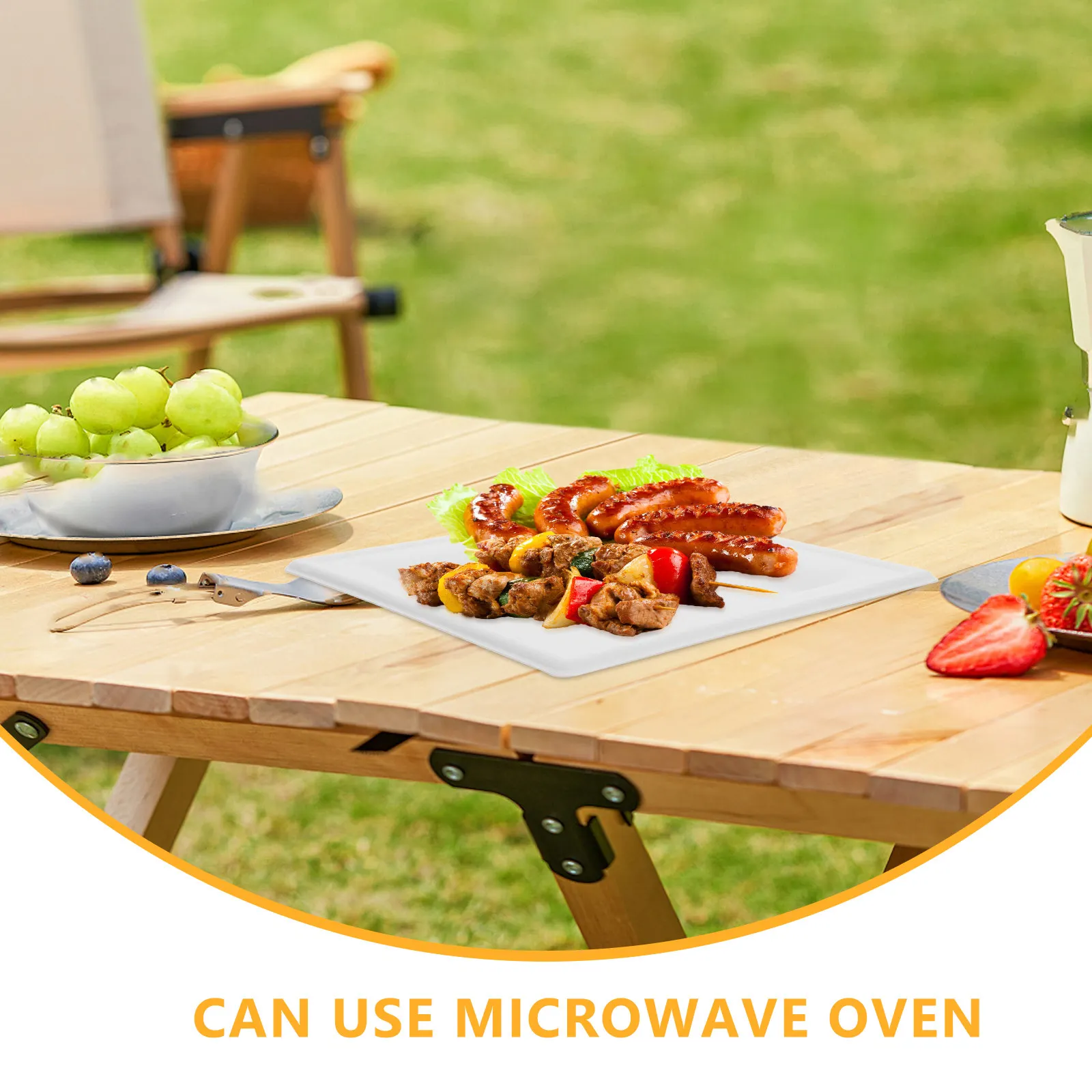 

50Pcs Elegant Thick Paper Plates Disposable Party Plates for Outdoor Picnics Bbqs Festivals Cake Serving and Gathering
